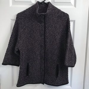 TALBOTS Outlet Cardigan Sweater 3/4 Sleeve Button Front Medium